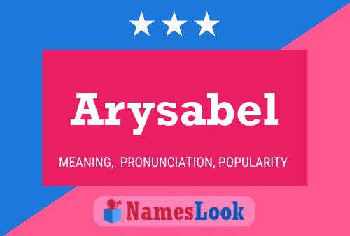 Arysabel Name Poster