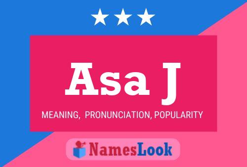 Asa J Name Poster