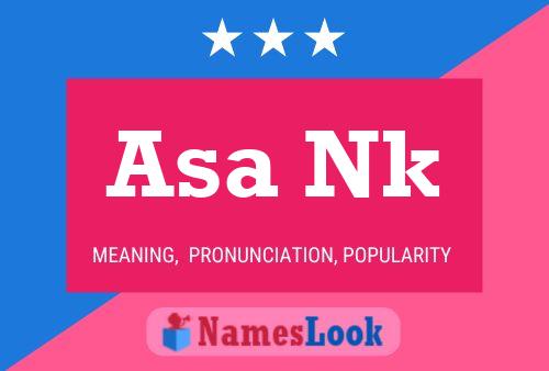 Asa Nk Name Poster