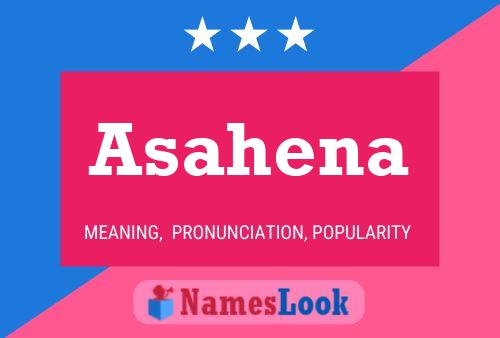 Asahena Name Poster