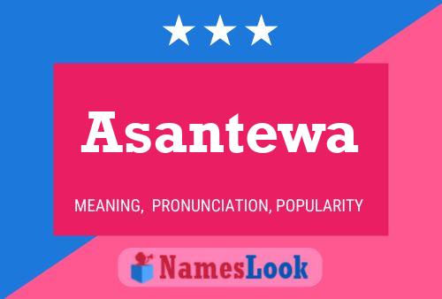 Asantewa Name Poster