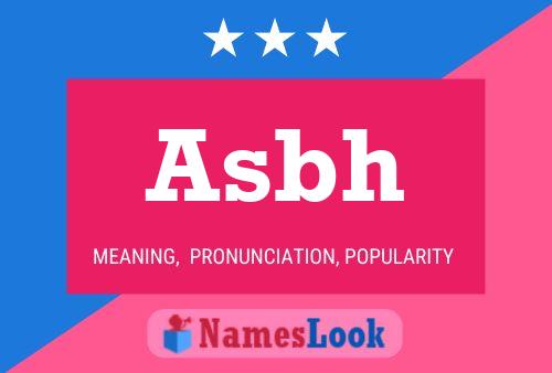 Asbh Name Poster