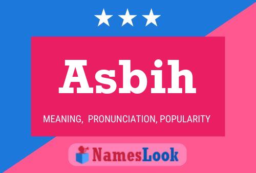 Asbih Name Poster