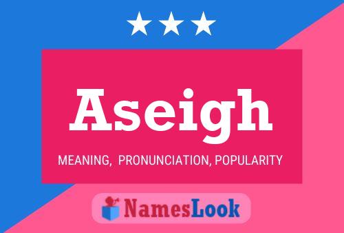 Aseigh Name Poster