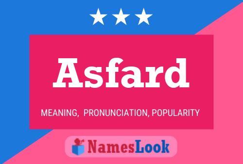 Asfard Name Poster