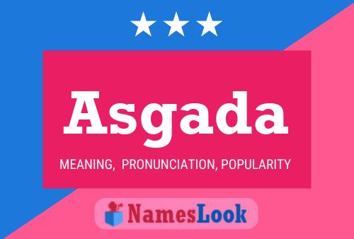 Asgada Name Poster