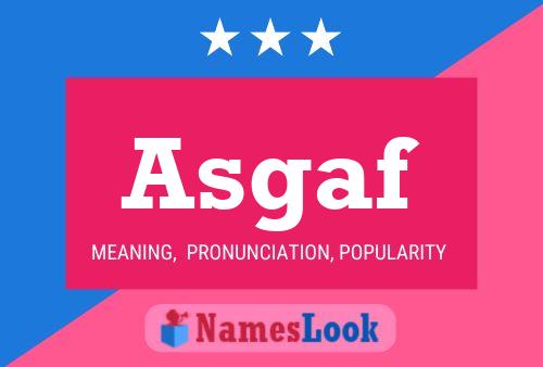 Asgaf Name Poster