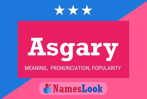 Asgary Name Poster