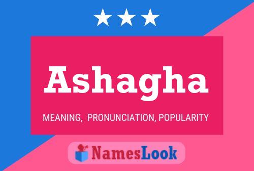 Ashagha Name Poster