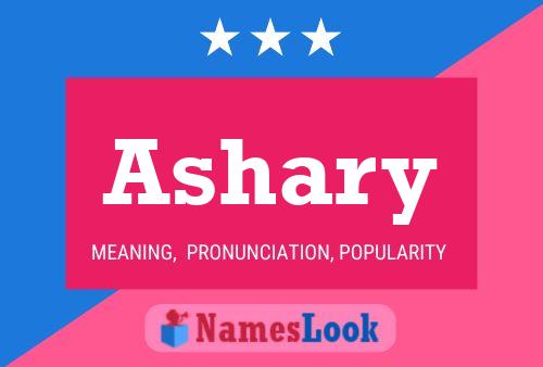 Ashary Name Poster