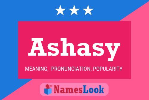 Ashasy Name Poster