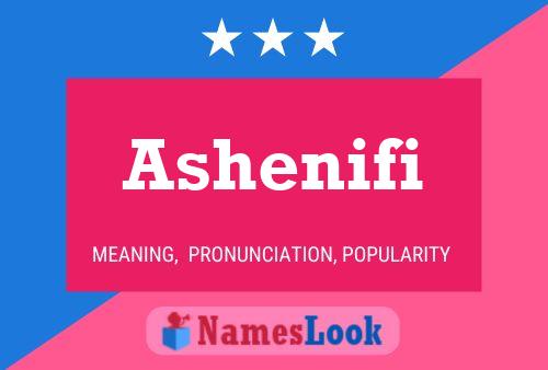 Ashenifi Name Poster