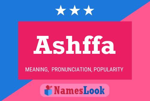 Ashffa Name Poster