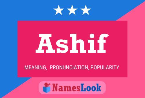 Ashif Name Poster