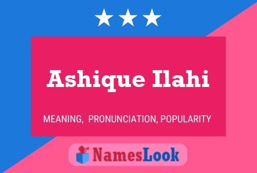 Ashique Ilahi Name Poster