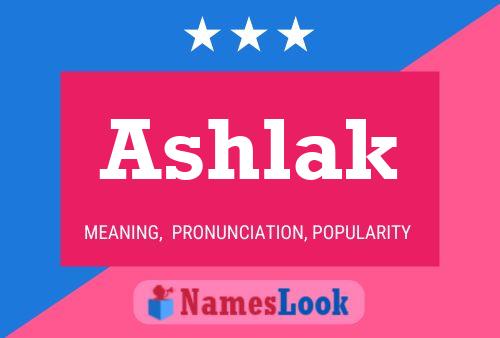 Ashlak Name Poster