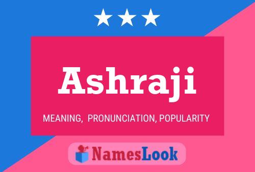 Ashraji Name Poster