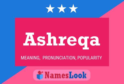 Ashreqa Name Poster