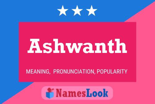 Ashwanth Name Poster