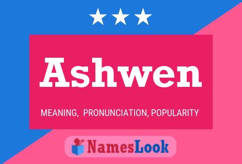 Ashwen Name Poster