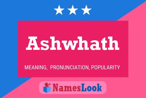 Ashwhath Name Poster