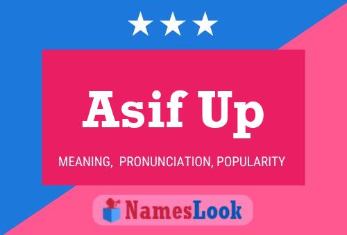 Asif Up Name Poster