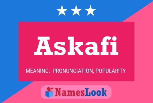 Askafi Name Poster