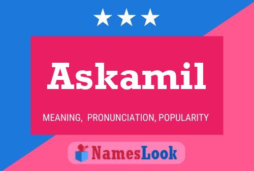 Askamil Name Poster