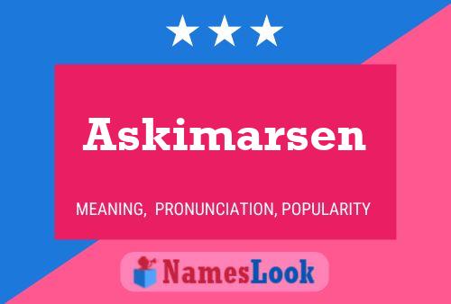 Askimarsen Name Poster