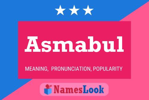 Asmabul Name Poster