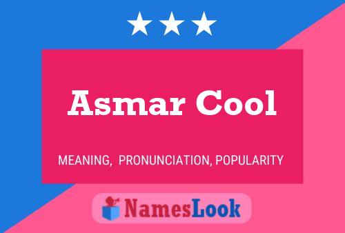 Asmar Cool Name Poster