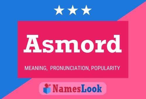 Asmord Name Poster