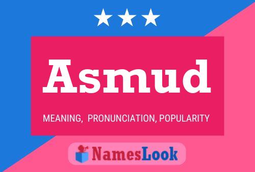 Asmud Name Poster