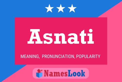 Asnati Name Poster