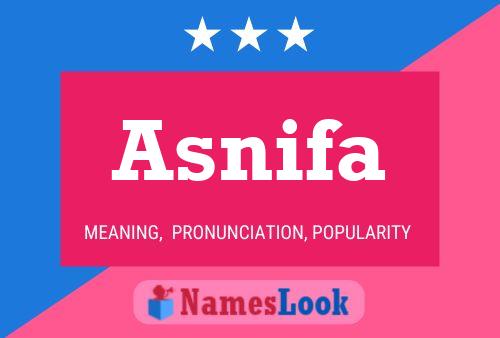 Asnifa Name Poster