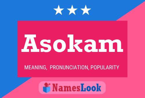 Asokam Name Poster