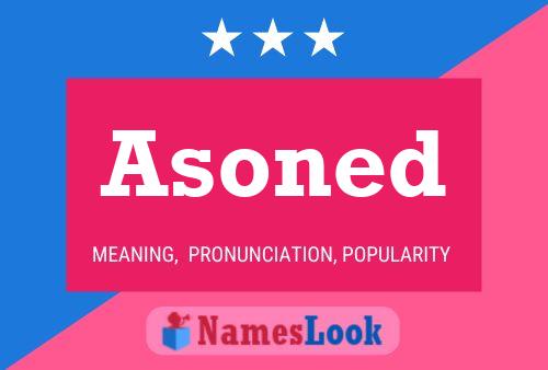 Asoned Name Poster