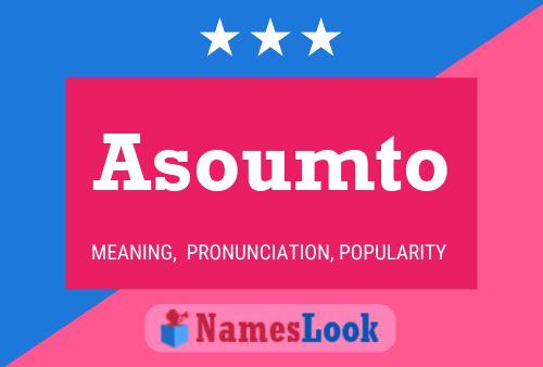 Asoumto Name Poster