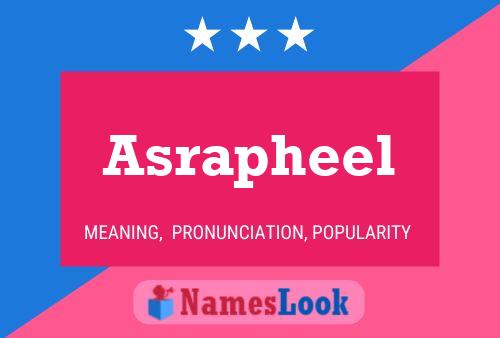 Asrapheel Name Poster