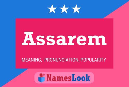 Assarem Name Poster