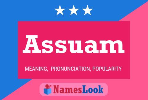 Assuam Name Poster