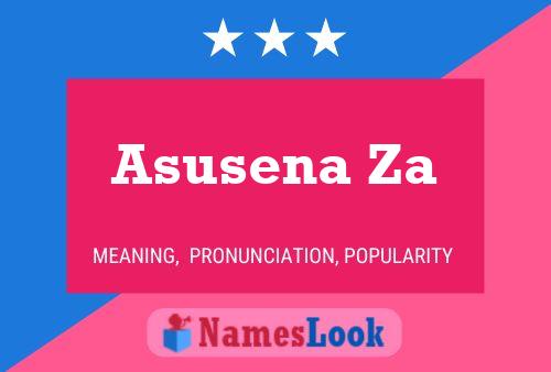 Asusena Za Name Poster