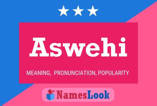 Aswehi Name Poster