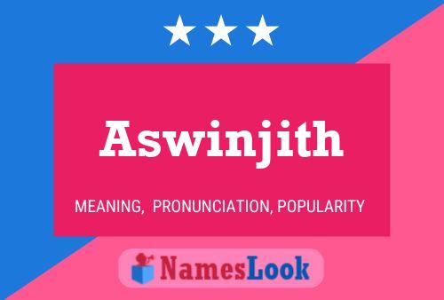 Aswinjith Name Poster