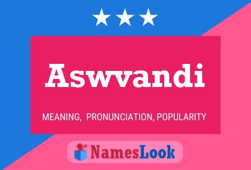 Aswvandi Name Poster