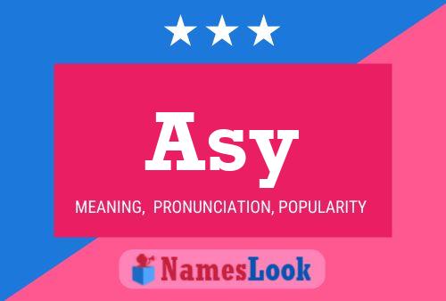 Asy Name Poster