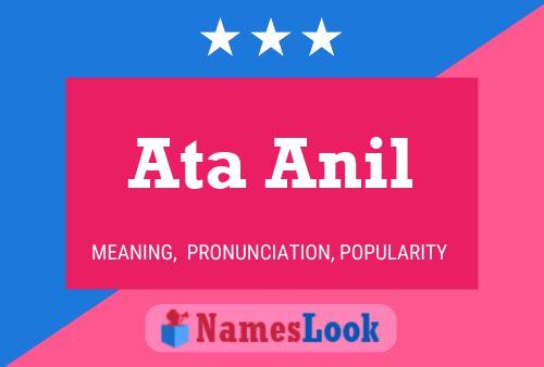 Ata Anil Name Poster