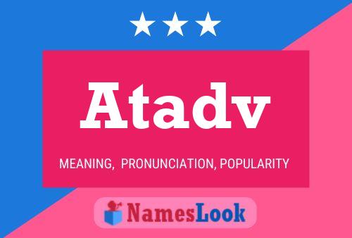 Atadv Name Poster