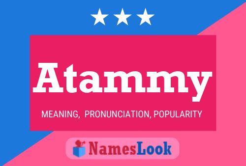 Atammy Name Poster