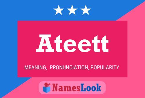 Ateett Name Poster